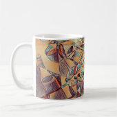 Vins et bouteilles de vin art Café Mug (Gauche)