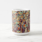 Vins et bouteilles de vin art Café Mug (Centre)
