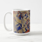 Vins et bouteilles de vin art Café Mug (Gauche)