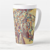 Vins et bouteilles de vin art Café Mug (Angle droit)