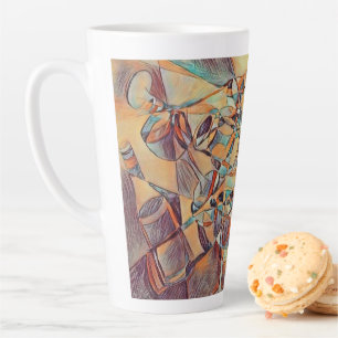 Vins et bouteilles de vin art Café Mug