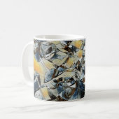 Vins et bouteilles de vin art Café Mug (Devant gauche)