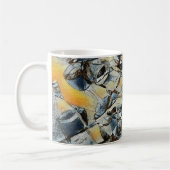 Vins et bouteilles de vin art Café Mug (Gauche)