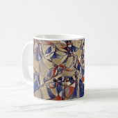 Vins et bouteilles de vin art Café Mug (Devant gauche)