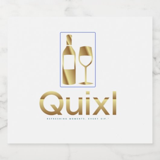 Vins et Étiquettes de vins pétillants (Étiquettes simples)