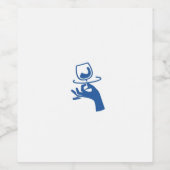 Vins et Étiquettes de vins pétillants (Étiquettes simples)