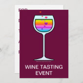 VINS - INVITATIONS À LA FÊTE (Devant / Derrière)