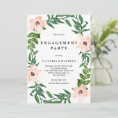 Vins romantiques Invitation de la partie d'engagem (Debout devant)