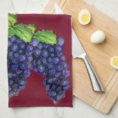 Vins rouges Pinot Raisins Art Décor Serviettes de (Quart Plié)