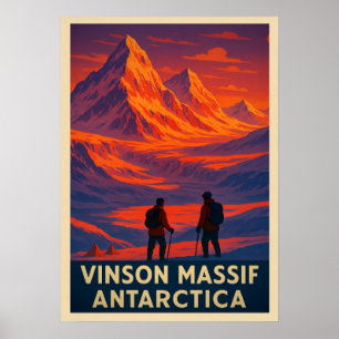 Vinson Massif Antarctica V02 Poster