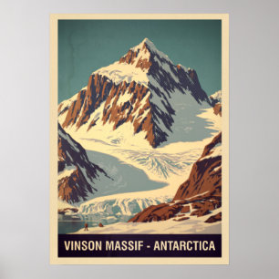 Vinson Massif Antarctica V05 Poster