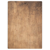 Vintaga Beauty Wood & Deer Klembord (Achterkant)