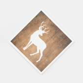 Vintaga Beauty Wood & Deer Servet (Hoek)