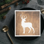Vintaga Beauty Wood & Deer Servet