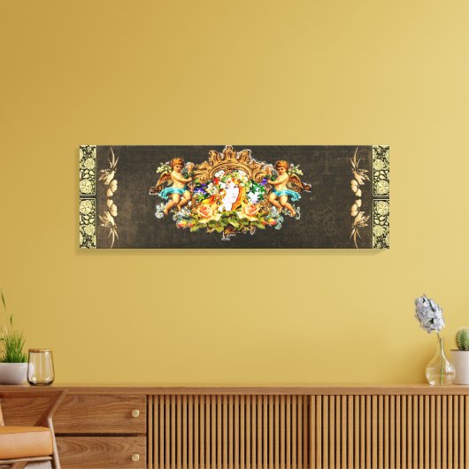 Vintage 114 canvas afdruk (Insitu (Woonkamer))