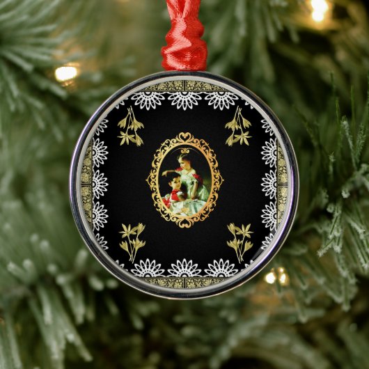 Vintage 115 metalen ornament (Boom)