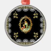 Vintage 115 metalen ornament (Voorkant)