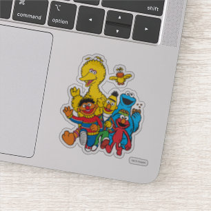 Vintage 123 Sesame Street Sticker