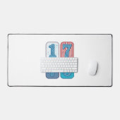 Vintage 1776 Patchwork Patriotique (Clavier et souris)