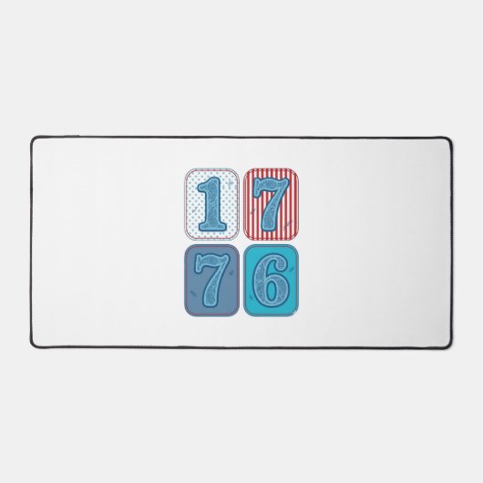 Vintage 1776 Patchwork Patriotique (Recto)