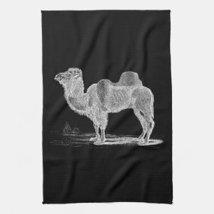Vintage 1800s Camel Illustration - Retro Camels Theedoek