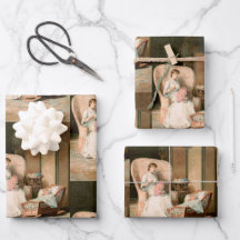 Vintage 1888: Baby voor moeder en slaap, teruggeze