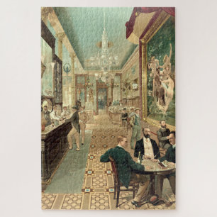 Vintage 1890 Saloon Legpuzzel