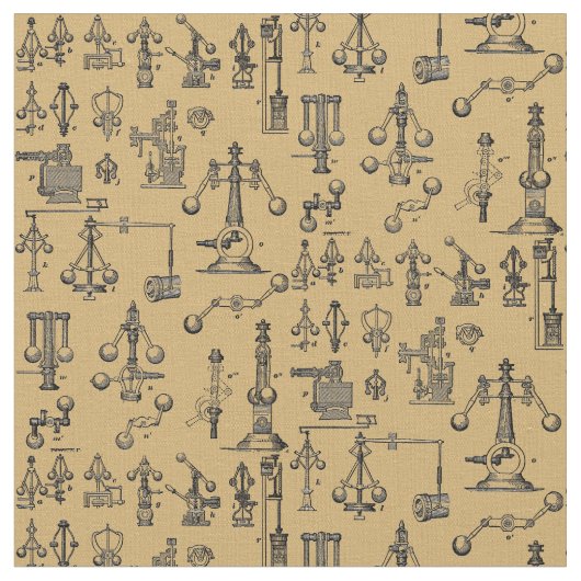 Vintage 1908 Steampunk Shaft Governors Stof (Close Up)