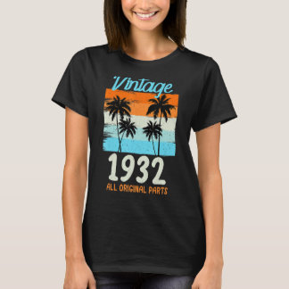 Vintage 1932 Alle originele onderdelen palmbomen T-shirt