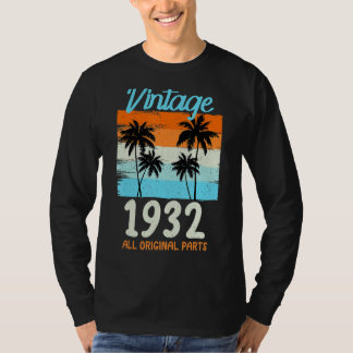 Vintage 1932 Alle originele onderdelen palmbomen T-shirt