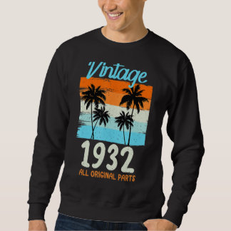 Vintage 1932 Alle originele onderdelen palmbomen Trui
