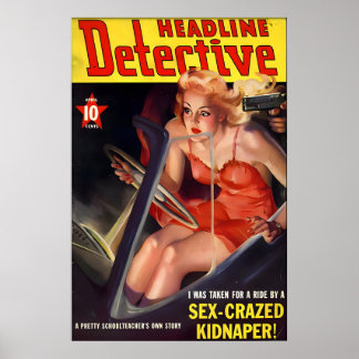 Vintage 1940s Pin Up Girl Poster & Canvas I Was