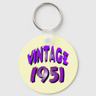 Vintage 1951 sleutelhanger