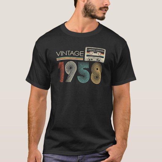 Vintage 1958 t-shirt (Voorkant)