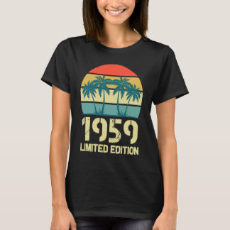Vintage 1959 Verjaardag voor Heren 1959 Verjaardag T-shirt