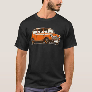 Vintage 1960s Orange Cooper Classic Car Ar friends T-shirt