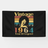 Vintage 1964 spandoek (Horizontaal)