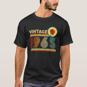 Vintage 1965 Klassiek Jaar 1965 Mannen Vrouwen Vin T-shirt
