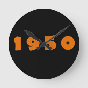 vintage 1965 ronde klok