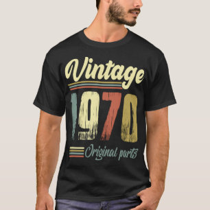 Vintage 1970 Vintage 1970 Oorspronkelijke onderdel T-shirt