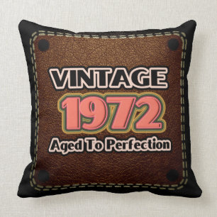 Vintage 1972 - Gevoelig voor de perfectie Kussen
