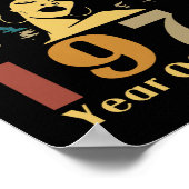 Vintage 1974 poster (Hoek)