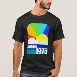 Vintage 1975 47ste verjaardag 47 jaar oud verjaa t-shirt