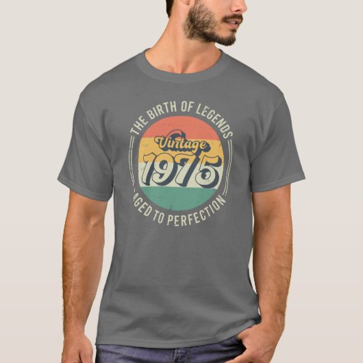 Vintage 1975 t-shirt (Voorkant)