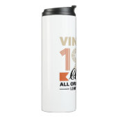 Vintage 1975 thermosbeker (Gedraaid links)