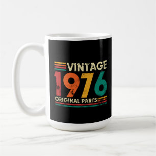 Vintage 1976 50e verjaardag koffiemok