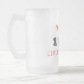 Vintage 1976 Frosted Beer Mug – 50th Birthday Gift (Gauche)