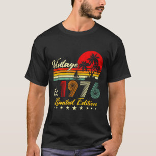 Vintage 1976 Limited Editie 50e Verjaardag 50 Jaar T-shirt