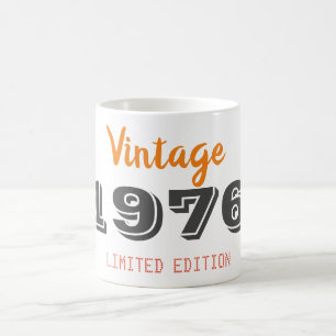 Vintage 1976 Limited Edition Koffiemok – 50ste 