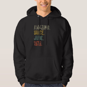 Vintage 1979 43ste verjaardag Uitstekend sinds jun Hoodie